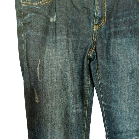 Mossimo Supply Co Size 13 Bootcut Distressed Jeans - Picture 5 of 11